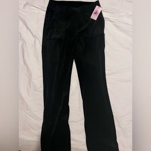 Small, Juicy Couture tracksuit pants, in black